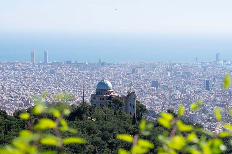 Great panoramic views from the whole city of Barcelona