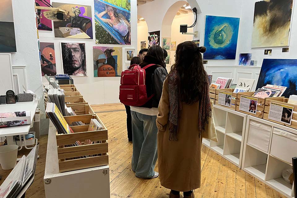 explanation at Canal Gallery