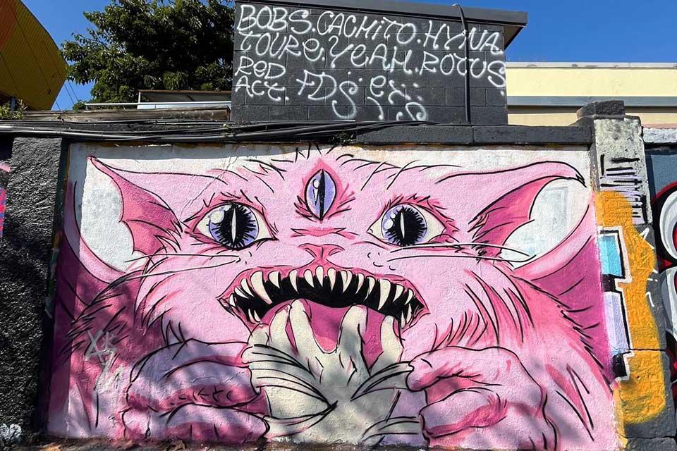 urban art decoration in a legal spot