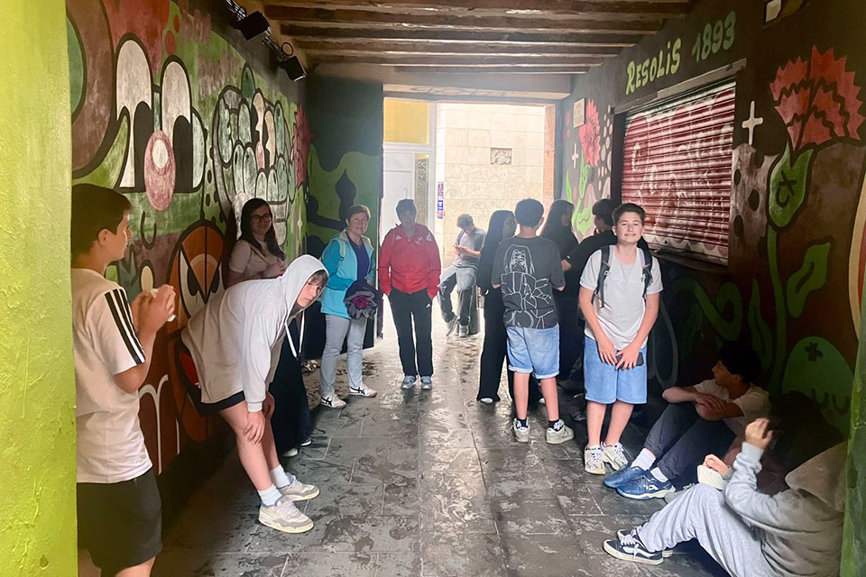 guests at the educational trips barcelona
