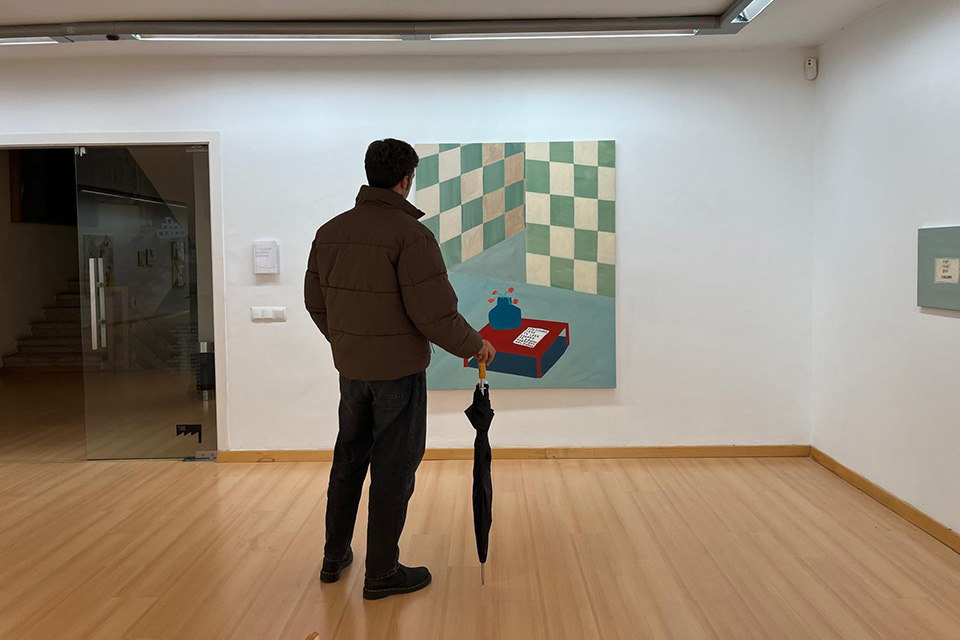 Barcelona art walks at galleries