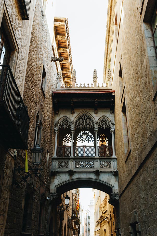 visiting the Gothic district